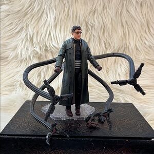 Doc Ock action figure from Spider-Man (with accessories and stand)